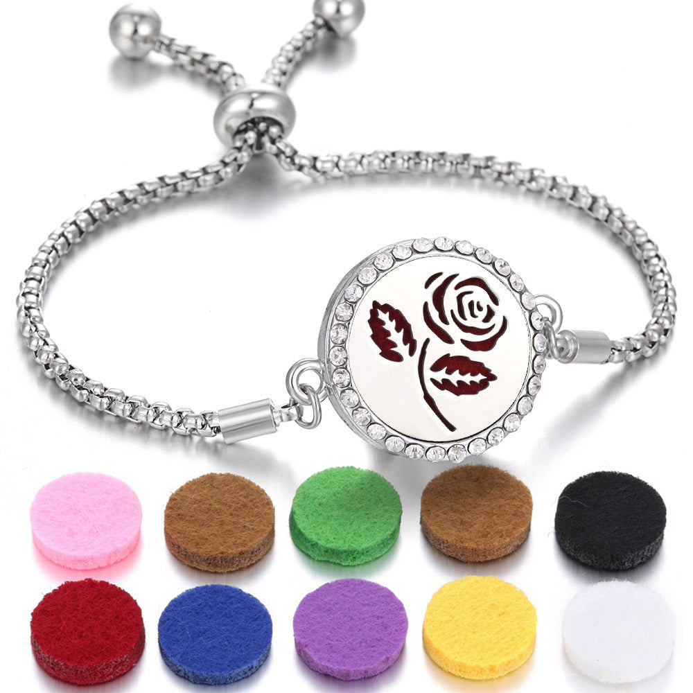 2024 Unisex Aromatherapy Bracelet - Perfume Locket with 37 Styles