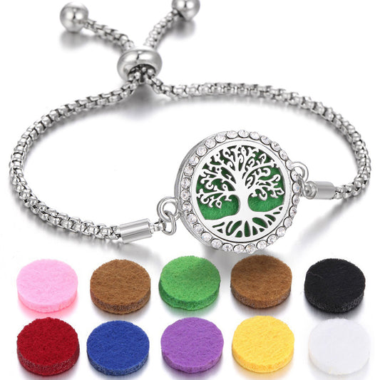 2024 Unisex Aromatherapy Bracelet - Perfume Locket with 37 Styles