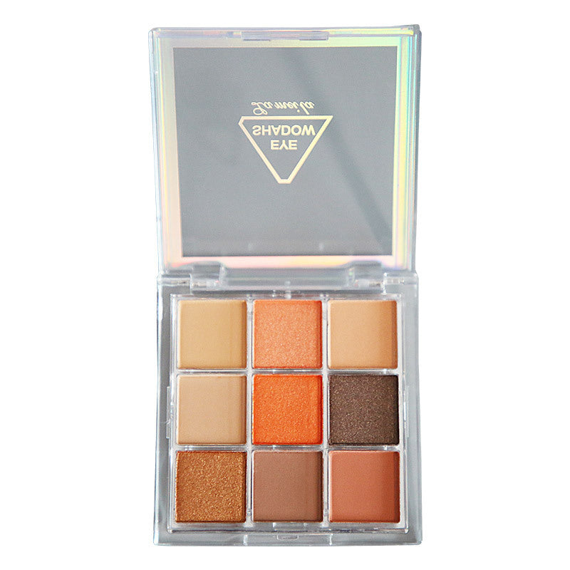 9-Color Waterproof Eyeshadow & Blush Palette