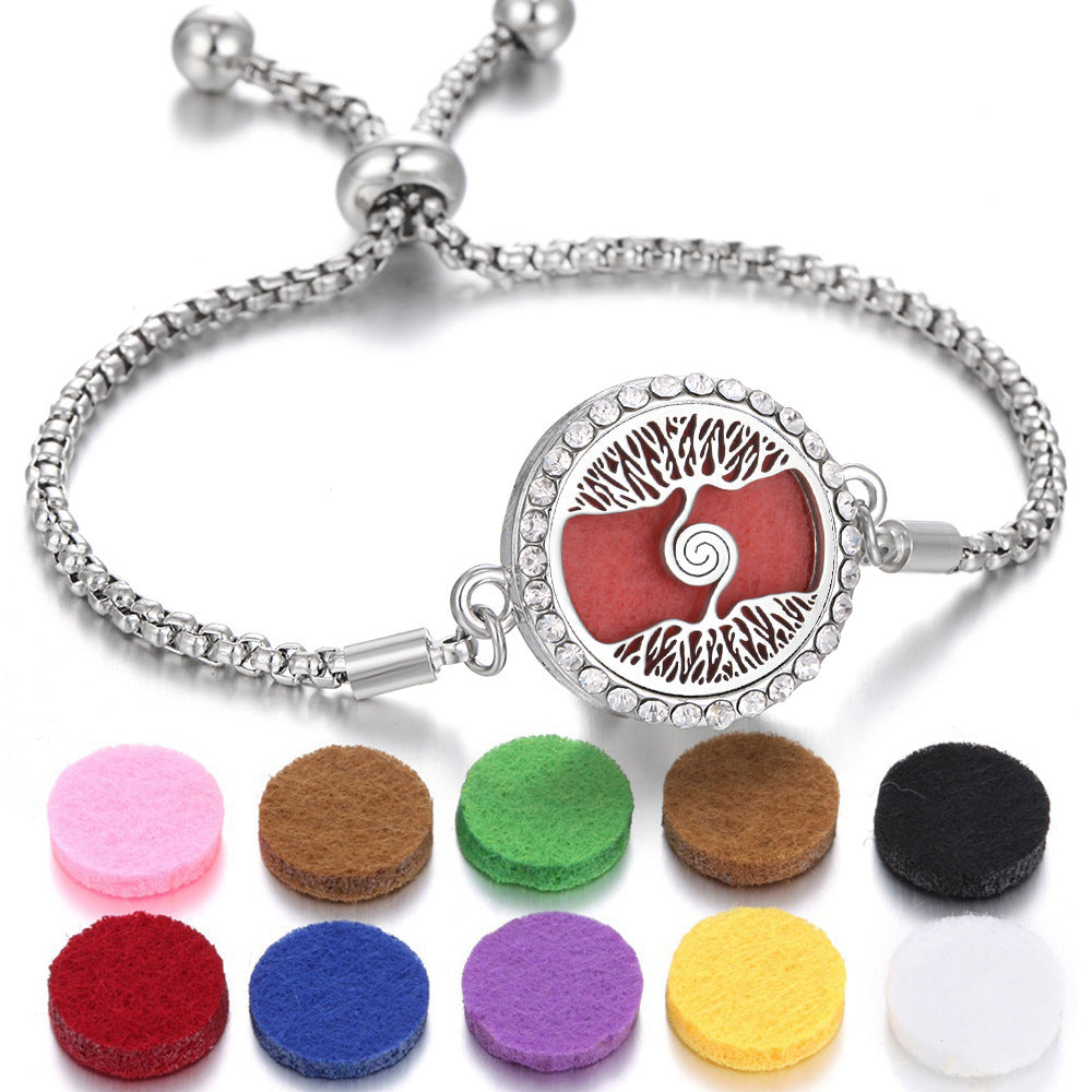 2024 Unisex Aromatherapy Bracelet - Perfume Locket with 37 Styles