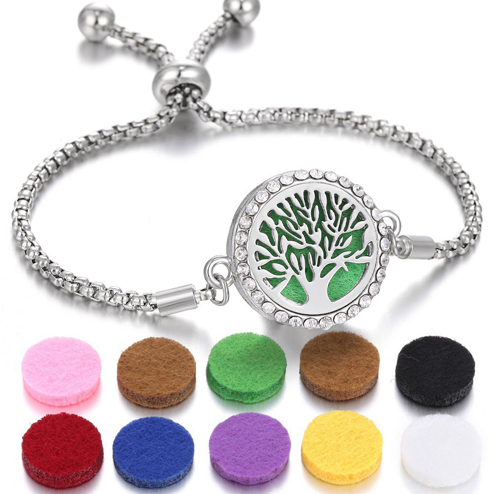 2024 Unisex Aromatherapy Bracelet - Perfume Locket with 37 Styles